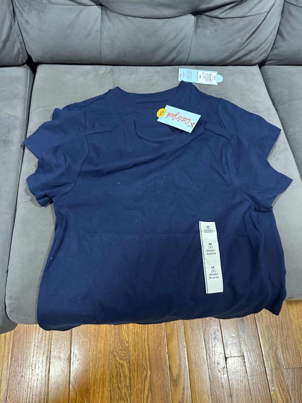 Cat & Jack Navy Blue Kids' Short-Sleeve Tee - Pack of 2